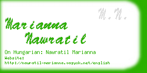 marianna nawratil business card